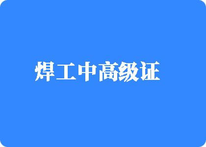 60年代草逼视频焊工中高级证